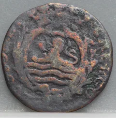 Duit 1767 Zeeland — Koper achterzijde