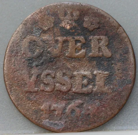 Duit 1768 Overijssel
