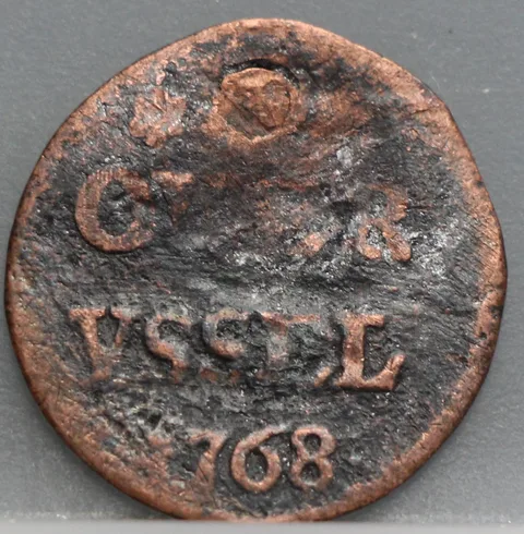 Duit 1768 Overijssel