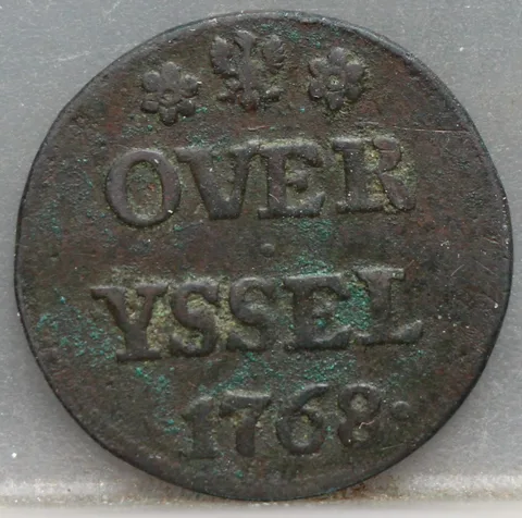 Duit 1768 Overijssel