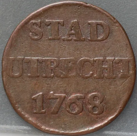 Duit 1768 Stad Utrecht