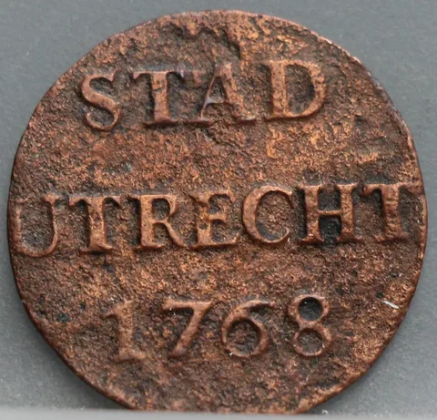 Duit 1768 Stad Utrecht