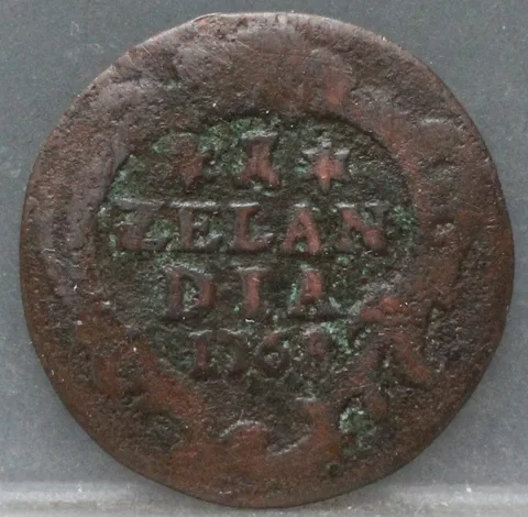 Duit 1768 Zeeland — Koper
