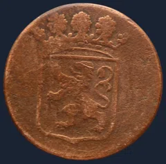 Duit 1777 Holland VOC