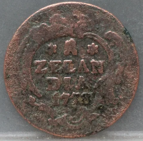 Duit 1778 Zeeland — Koper