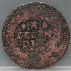 Duit 1778 Zeeland — Koper voorzijde