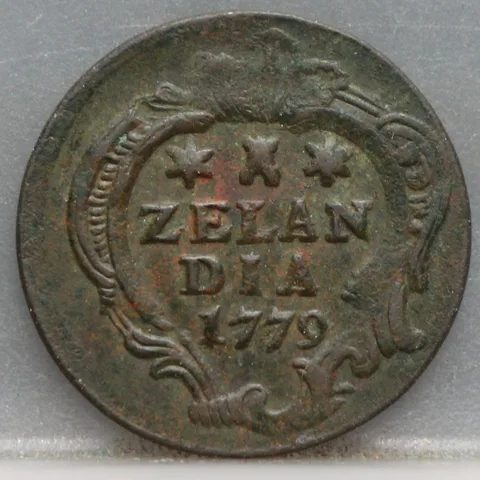 Duit 1779 Zeeland — Koper