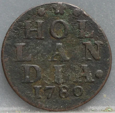 Duit 1780 — Holland