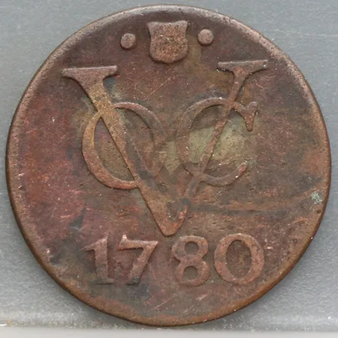 Duit 1780 VOC Utrecht