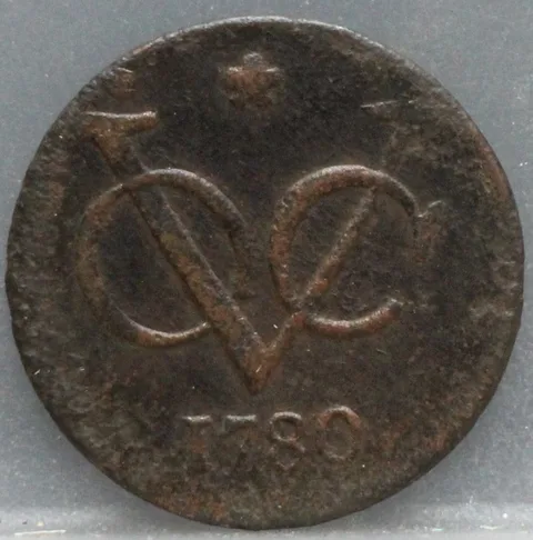 Duit 1780 West-Friesland — Koper VOC