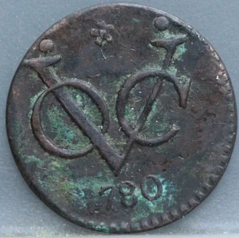Duit 1780 West-Friesland — Koper VOC
