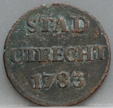 Duit 1783 Stad Utrecht