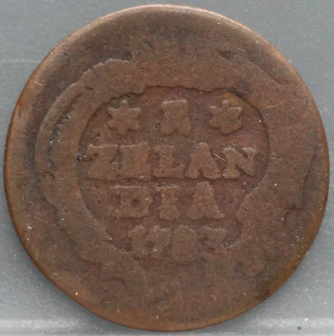 Duit 1783 Zeeland — Koper