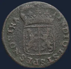 Duit 1784 Gelderland