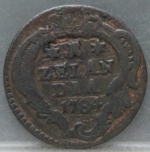Duit 1784 Zeeland — Koper