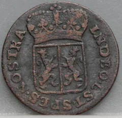 Duit 1785 Gelderland achterzijde