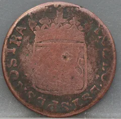 Duit 1786 Gelderland achterzijde