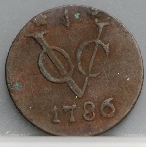 Duit 1786 Gelderland Koper