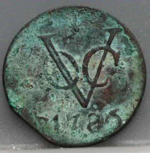 Duit 1786 Gelderland Koper