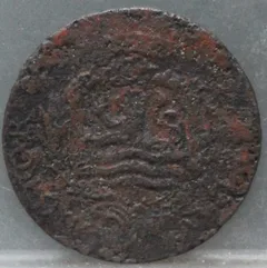 Duit 1786 Zeeland — Koper achterzijde