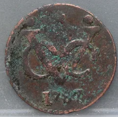 Duit 1787 West-Friesland Koper voorzijde