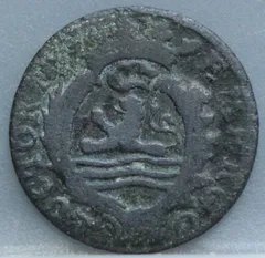 Duit 1787 Zeeland — Koper achterzijde