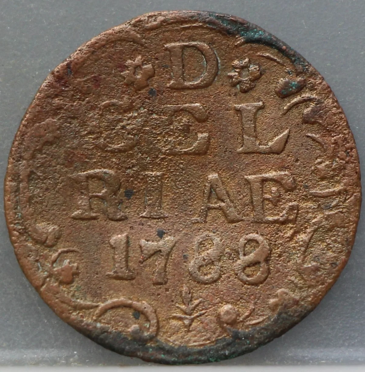 Duit 1788 Gelderland voorzijde