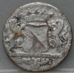 Duit 1788 Stad Utrecht achterzijde