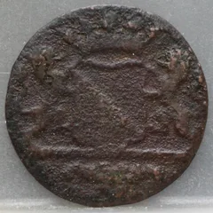 Duit 1788 Stad Utrecht achterzijde