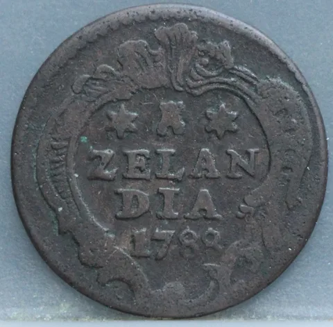 Duit 1788 Zeeland — Koper