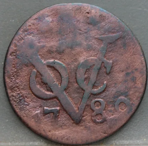 Duit 1789 Zeeland VOC
