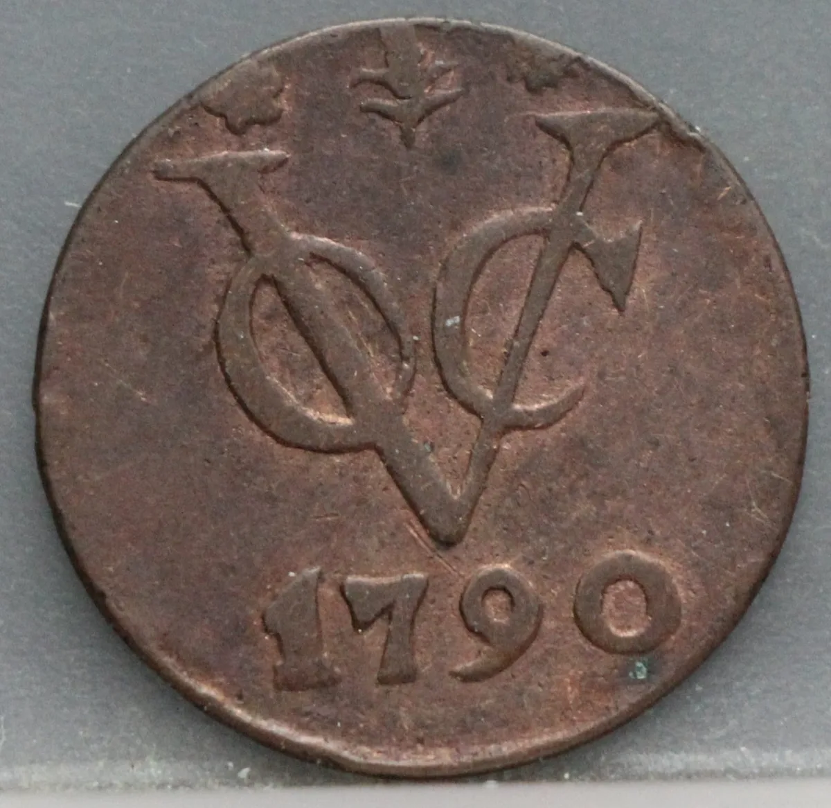 Duit 1790 Gelderland Koper voorzijde