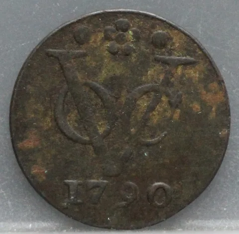 Duit 1790 Holland VOC — Koper