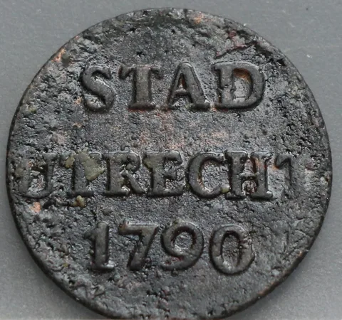 Duit 1790 Stad Utrecht