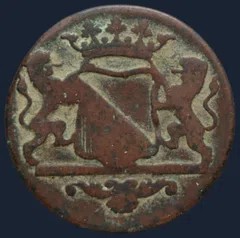 Duit 1790 Utrecht VOC — Koper