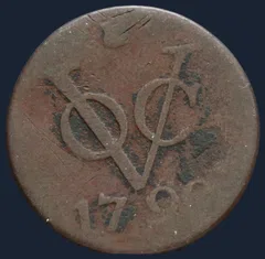 Duit 1790 Utrecht VOC