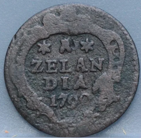 Duit 1790 Zeeland — Koper