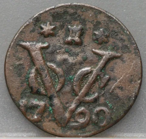 Duit 1790 Zeeland VOC