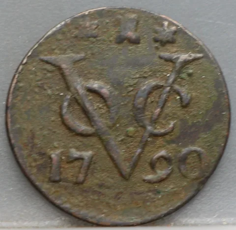 Duit 1790 Zeeland VOC