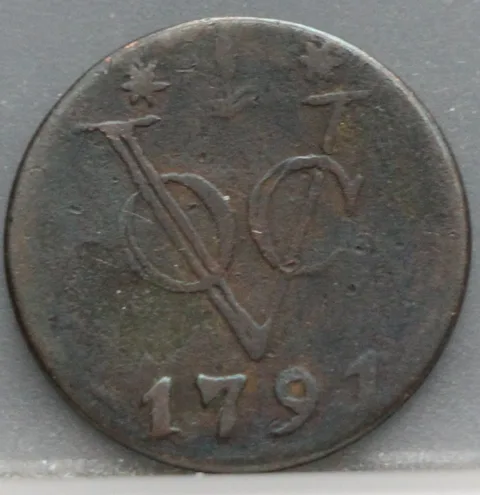 Duit 1791 Gelderland Koper