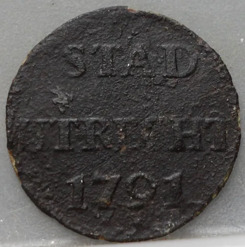 Duit 1791 Stad Utrecht