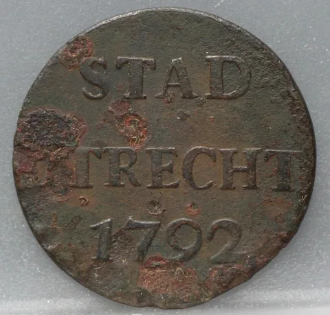 Duit 1792 Stad Utrecht