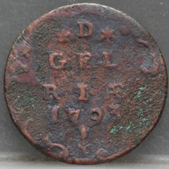 Duit 1793 Gelderland voorzijde