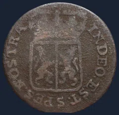 Duit 1793 Gelderland