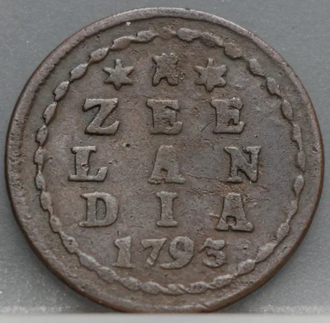 Duit 1793 Zeeland