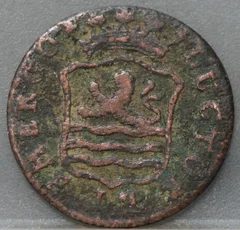 Duit 1793 Zeeland achterzijde