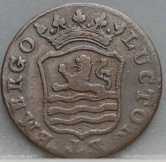 Duit 1793 Zeeland achterzijde