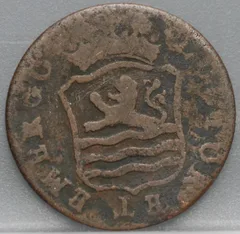 Duit 1794 Zeeland achterzijde