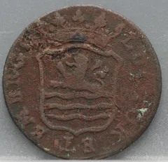 Duit 1794 Zeeland achterzijde