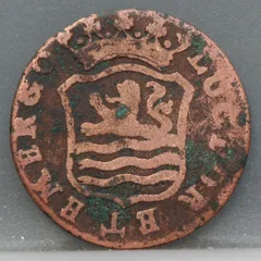 Duit 1794 Zeeland achterzijde